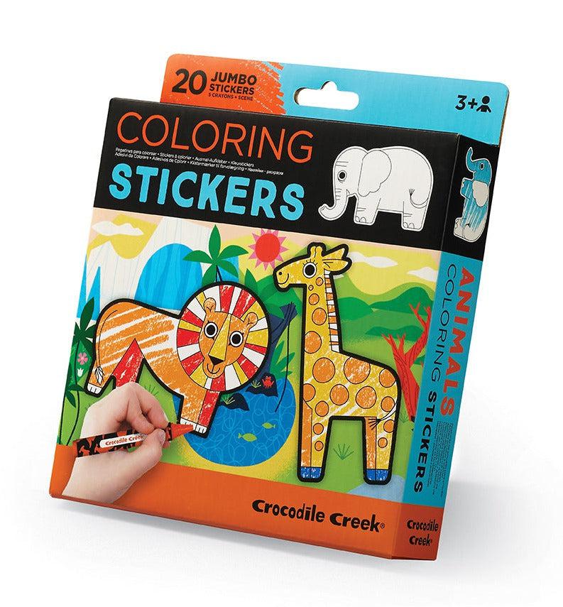 Coloring Stickers - Animals